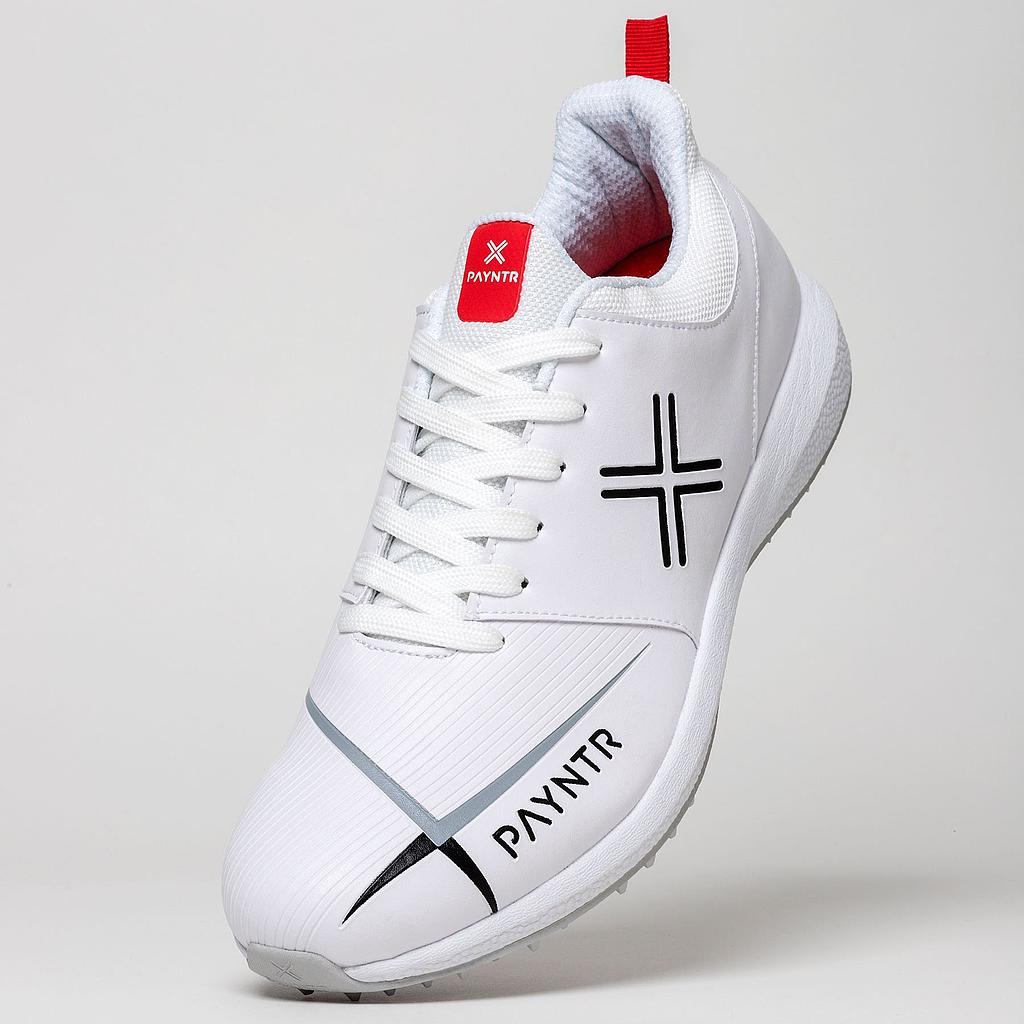 Payntr V Pimple - Classic White Cricket Shoes